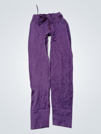 PINK ACTIVE Lila Gerippte Lounge-Hose