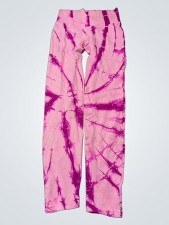Rosa Batik-Ripp leggings