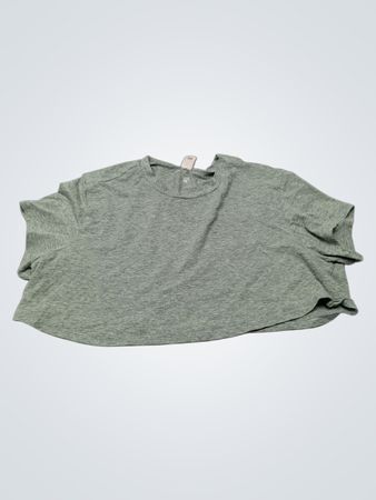 Victoria's Secret Graues Kurzarmshirt