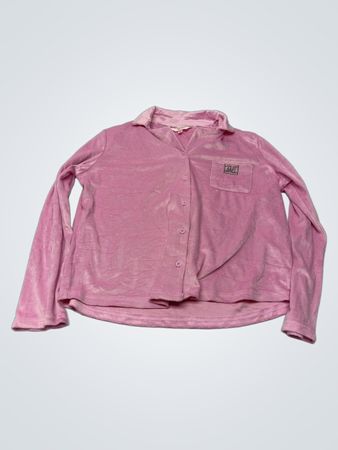 Juicy Couture Pink Velour Pajama Top