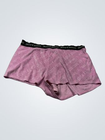 Juicy Couture Pink Velour Schlafshorts