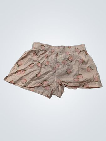 PINK Victoria's Secret Peach Print Boxer Shorts