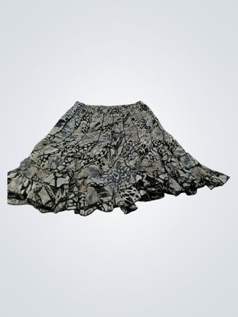 DI MI Women's Tiered Ruffle Skirt