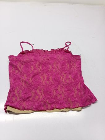 Frederick's of Hollywood Pink Lace Camisole