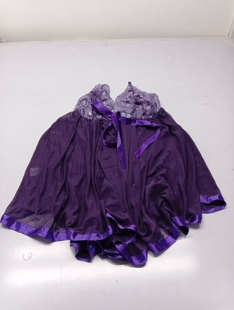 Lila Babydoll Unterwäsche