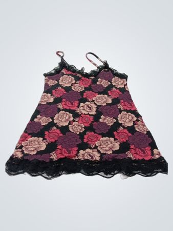 Tezenis Floral Lace Trim Cami