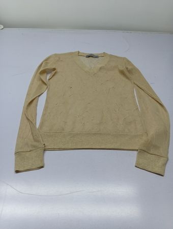 KLASSISCHER V-Ausschnitt Langarmpullover