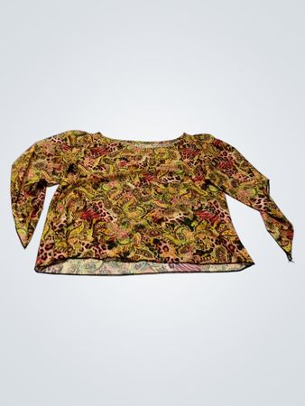 Langarm Bedrucktes Oberteil