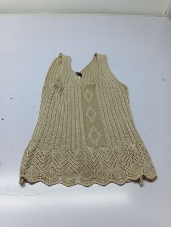 Celly K. Damen Beiges Strick-Top