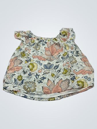 Mädchen Blumenmuster Oberteil