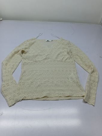 Vila Spitzenlangarmshirt
