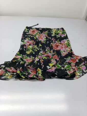Chaps Blumenmuster Midi-Rock
