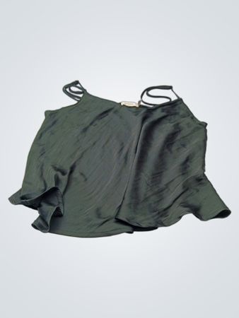 LATTELOVE Dunkelgrün Spaghetti-Träger Camisole