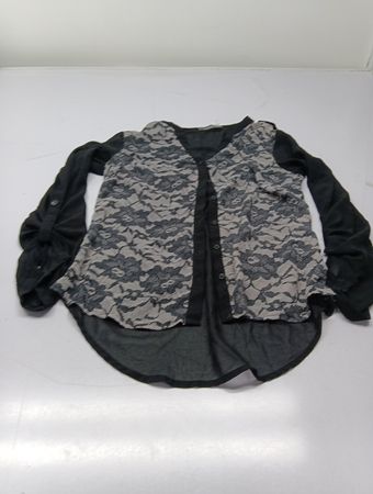 Suzy Shier Spitze Paneel Bluse