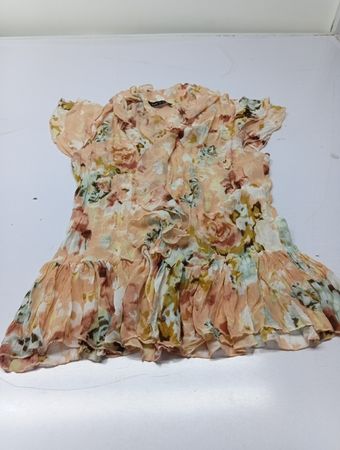 Violet & Claire Bluse mit floralem Druck und Rüsche