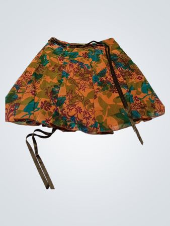 Bill Cost Floral Print Wrap-Rock
