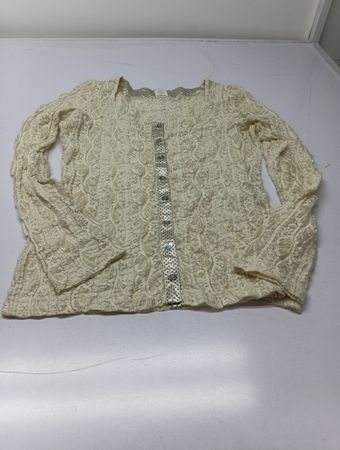 Container Spitze Strickjacke