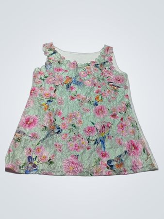 Mädchen Floral Print Tank Top