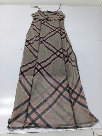 Ardene Plaid Maxi Kleid