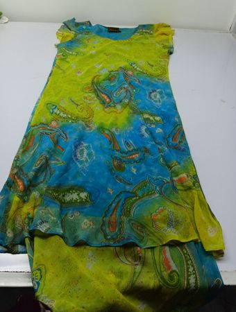 Meadow Lane Paisley Print Dress