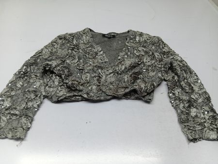 ONYX White Lace Bolero-Jacke