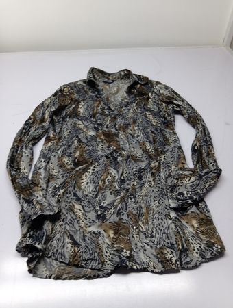 Reitmans Langarmbedruckte Bluse