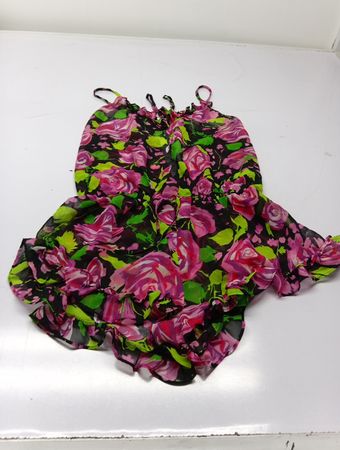 Betsey Johnson Intimates Floral Ruffle Dress