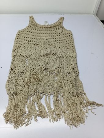 Débardeur à franges en crochet Venus