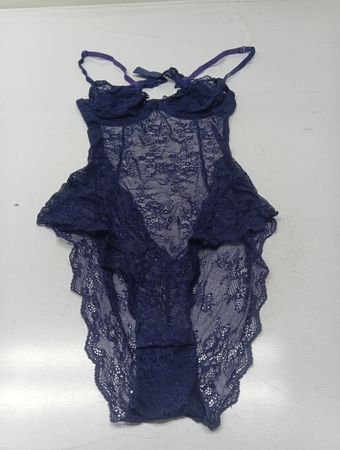 Blue-Spitzen-Teddy
