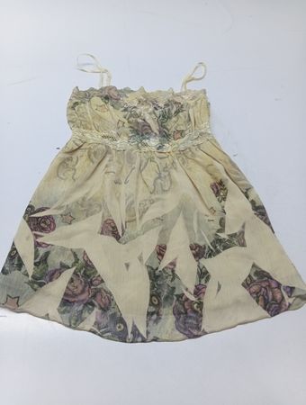 Spitzenbesetztes Camisole mit Blumenmuster