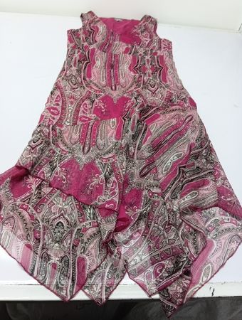 Lindex Pink Paisley Print Kleid