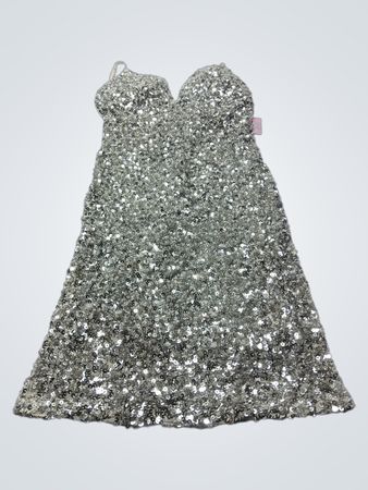 KOOKAI Pailletten-Minikleid