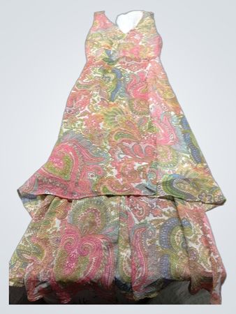 Paisley-Maxi-Kleid