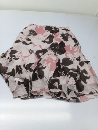 RIPE Floral Print Ruffle Rock