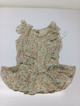 XXI Kleid mit Blumenmuster und Rüschen