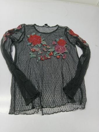 American Eagle Outfitters besticktes Mesh-Top