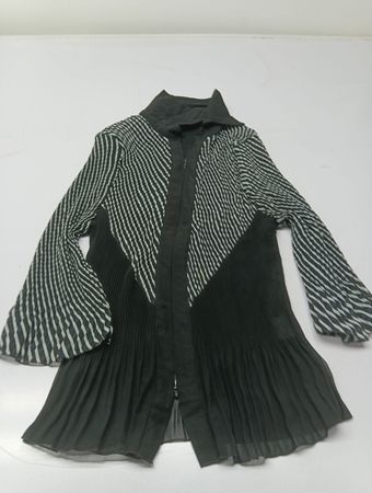 SWEET TIGER Faltenbluse