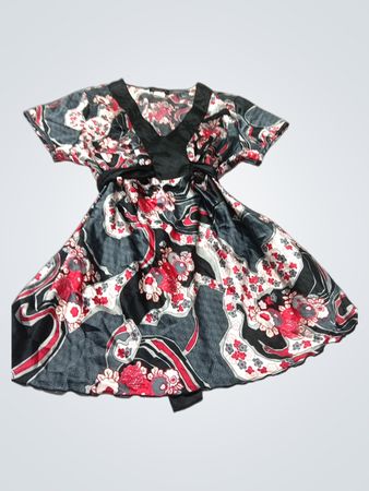Tamara H. bedrucktes Kleid