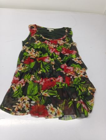 Dressbarn Floral gestuftes Minikleid