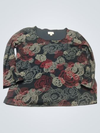 Cleo Petites Damen-Oberteil mit floralem Muster