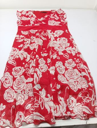 KappAhl Rotes Blumenkleid