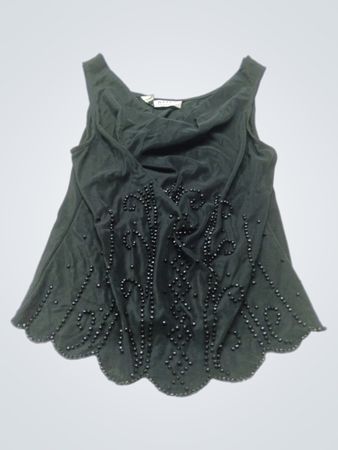 NITES BY ALIENDE Verziertes Tanktop