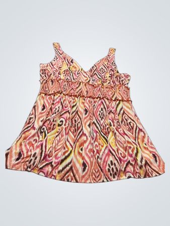 International Concepts Women's Smocked Waist Tank Top