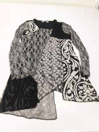 C/O PETITES Patchwork-Langarmoberteil