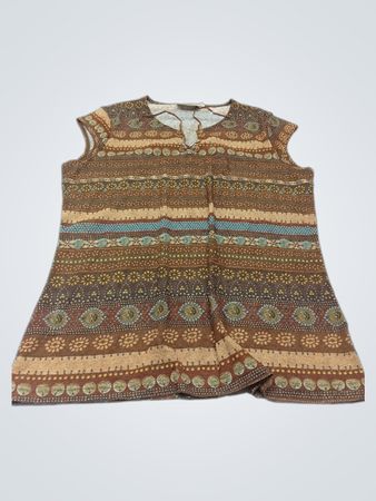 XLNT by KappAM Damen Tunika mit Muster