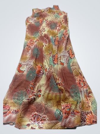 K Studio Collection Paisley-Print Maxi-Kleid Größe 12