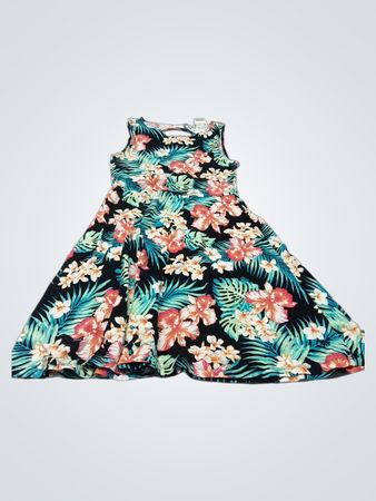 Victoria's Secret Pink Floral ärmelloses Kleid