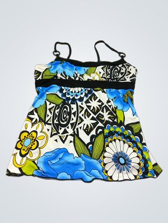 Damen Tanktop mit Blumenmuster