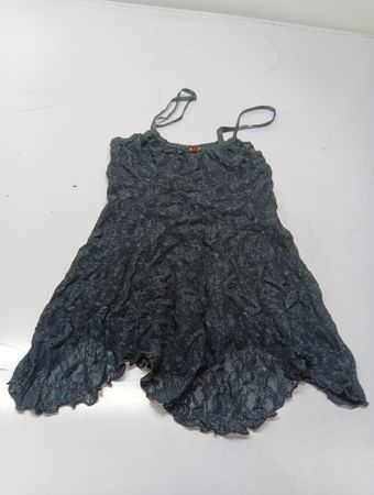 Dunkelgraues Spitzen-Camisole