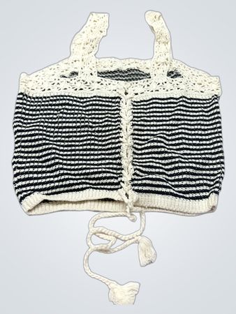 Gehäkeltes gestreiftes Tanktop